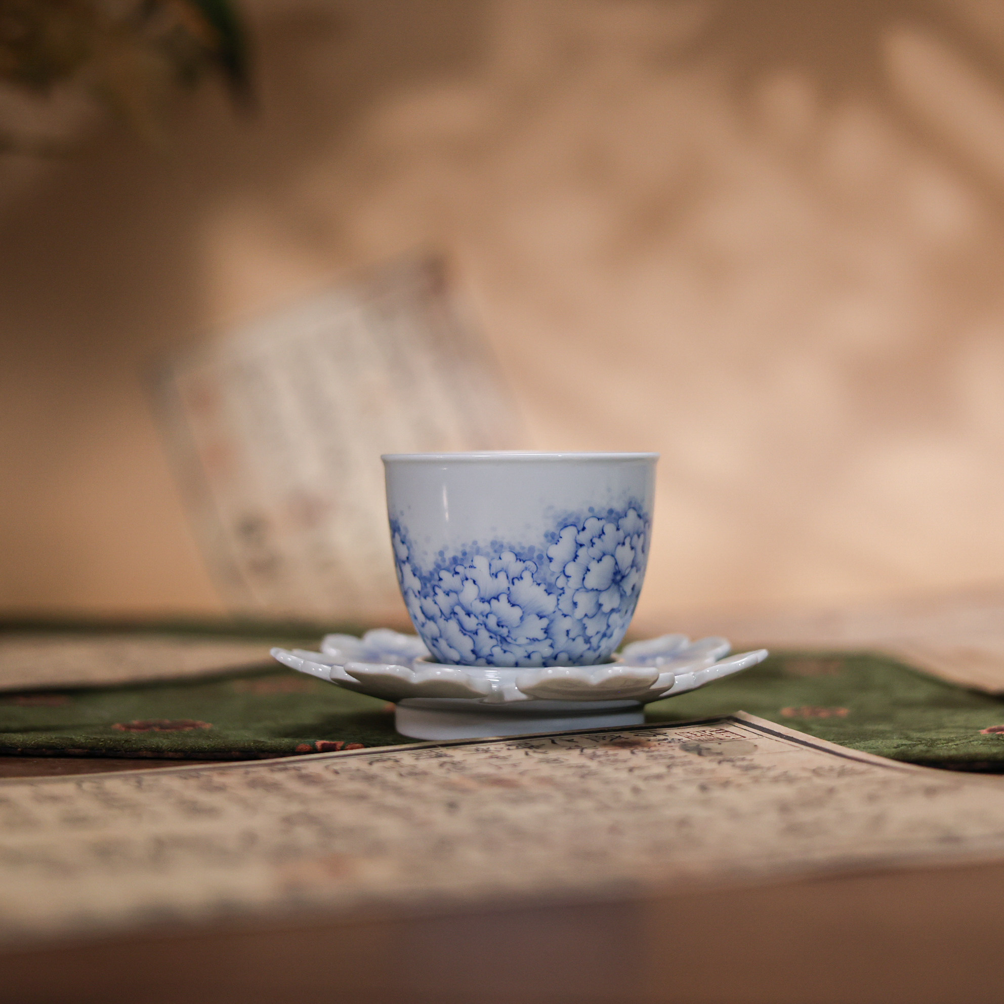 青樵轩茶杯樱花杯转转杯主人杯