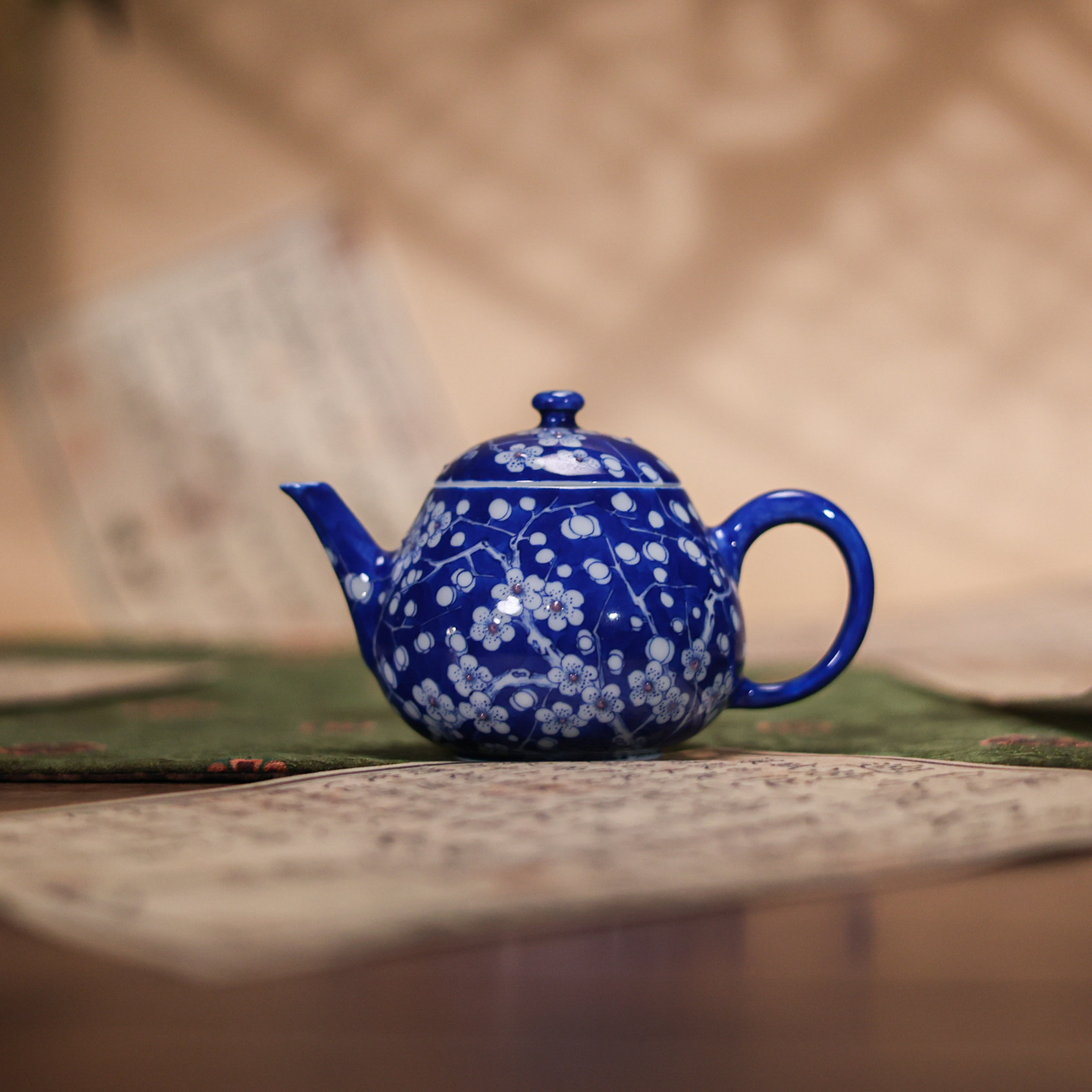 青樵轩冰梅壶茶壶茶杯梅花壶承
