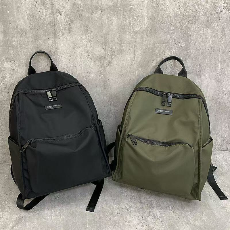 潮牌双肩包简约大容量男士旅行包