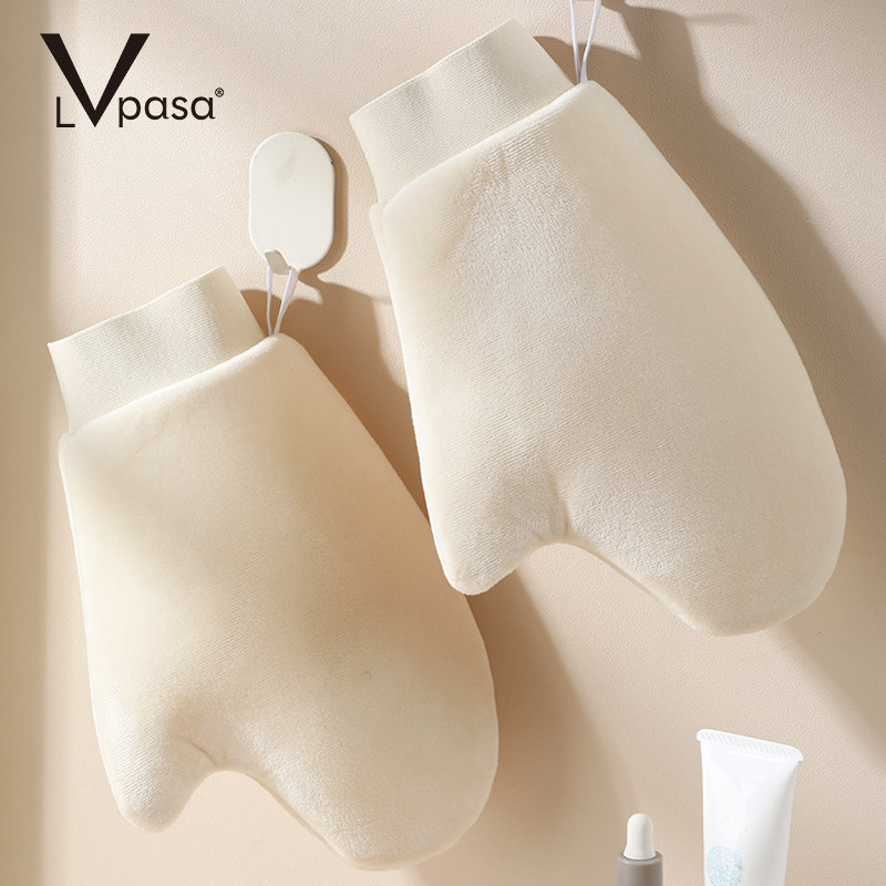 涂抹身体乳手套快速擦素颜霜防晒霜美黑油不脏手懒人专用神器