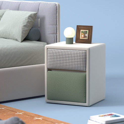 ONFO宝格儿童床头柜迷你收纳储物柜卧室床边抽屉小柜子儿童房家具