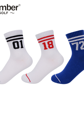 Number 高尔夫儿童长袜 NSS-3111