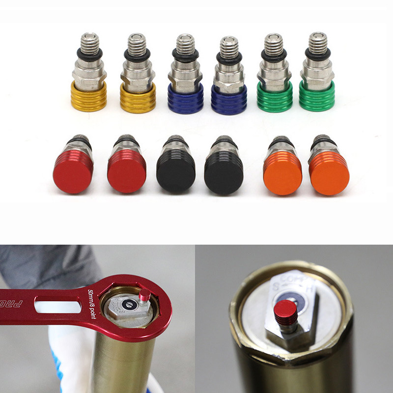 波速尔华洋贵尊极盗者战狼华洋越野摩托车通用5mm前减震放气螺丝