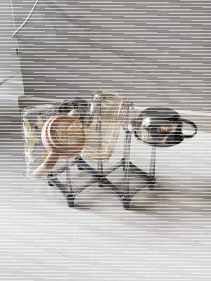 【厨房好物】可折叠沥水杯架高级感轻奢餐边柜桌面倒挂置物