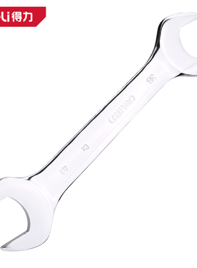deli得力雾面两用扳手双开口扳手雾面双梅花扳手DL33155 33329 28