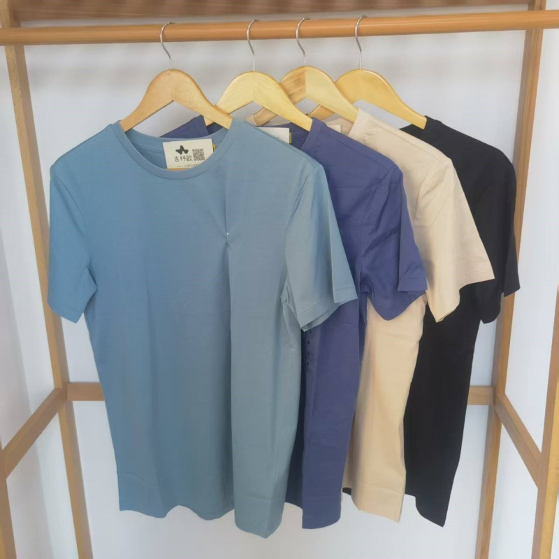 RL男士夏季圆领小马仔冰丝棉t恤