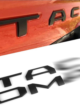 适用于全系丰田塔库玛后门板字母TACOMA TAILGATE LETTERS