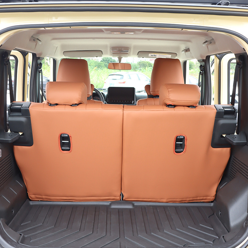 2023-2024新款吉姆尼jimny 五门版改装配件全包围座椅套PU皮坐垫