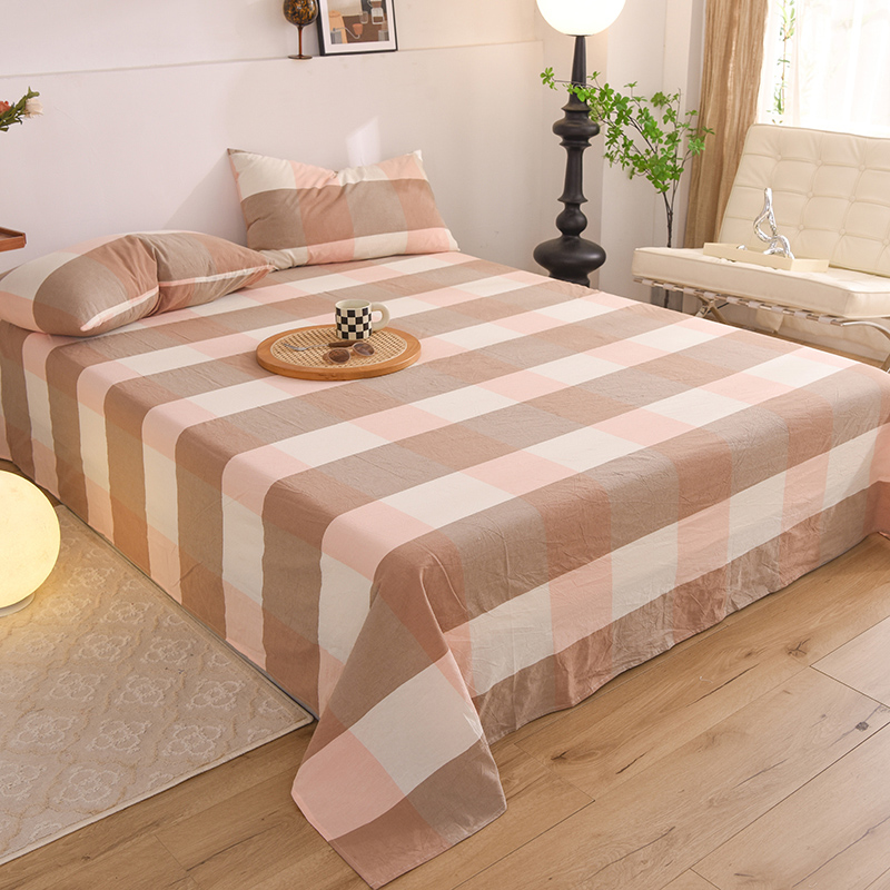 定制全棉水洗棉床单榻榻米大炕单