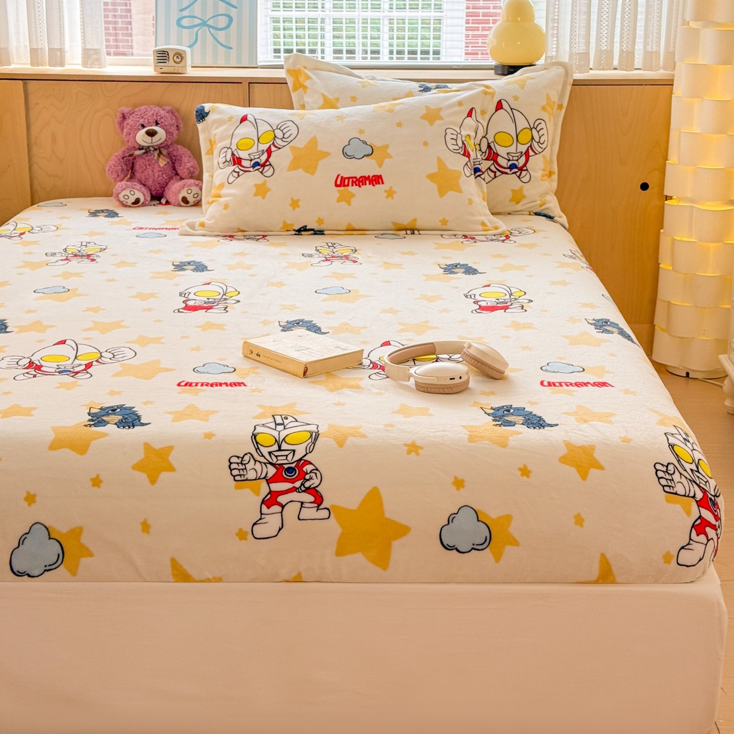 定制定做牛奶绒毛绒床笠床罩床垫套儿童卡通榻榻米床单学生上下铺