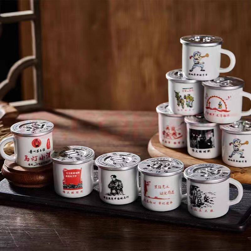 贵州马灯小酒整盒10瓶51度柔和酱香型白酒送礼聚餐自饮小包装特惠