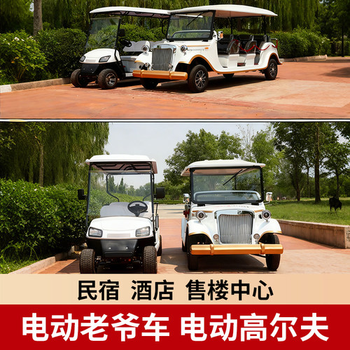 11座电动老爷车6座电动高尔夫