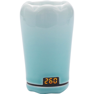 陶瓷电子香薰炉家用室内便携品香器熏香手持沉香电香炉加热闻香炉