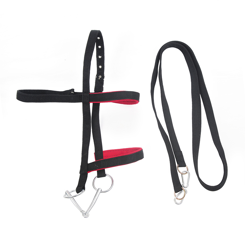 马嚼子一套马牵马用品马具缰绳口衔铁用品马术用品马具水勒马衔铁