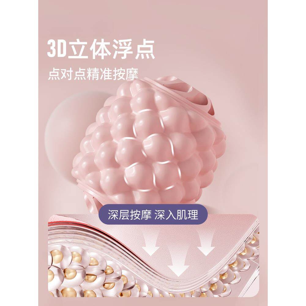 腿瘦腿环形夹部摩按器肌肉放松大腿小滚轮滚腿轴狼F7756S69牙棒泡