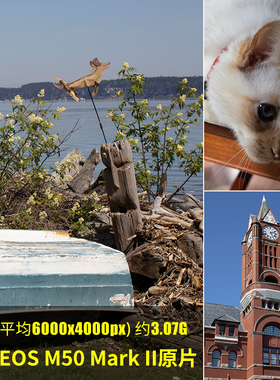佳能EOSM50MarkII原片原图RAW+JPG相机直出练习未修参考素材样片