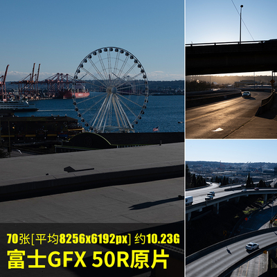 富士GFX50R原片中画幅原图RAW+JPG相机直出未修参考素材样片图片