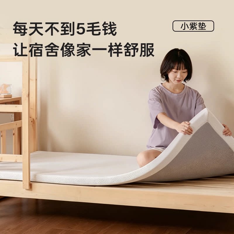 巢物小紫垫床垫宿舍专用可定制任意尺寸学生薄垫榻榻米记忆海绵垫
