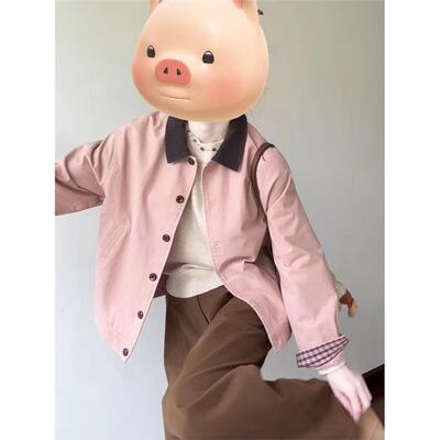 早秋独特好看漂亮外套女