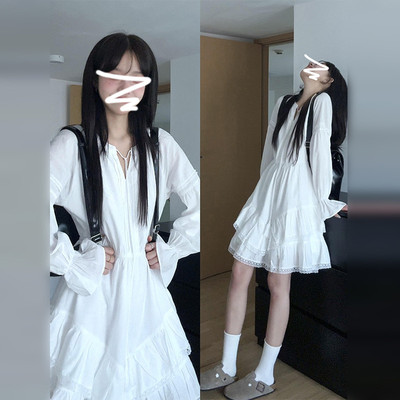 超好看独特漂亮白色衬衫