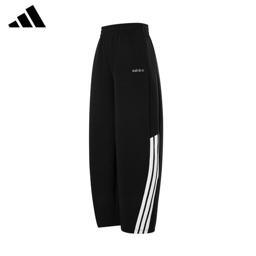 adidas阿迪达斯运动裤女阔腿裤新款香蕉弯刀裤女裤秋冬卫裤KQ5359