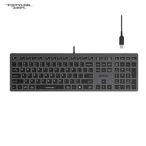 双飞燕旗舰店极简轻奢办公键盘