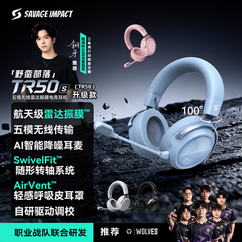 双飞燕野蛮部落TR50S无线耳机
