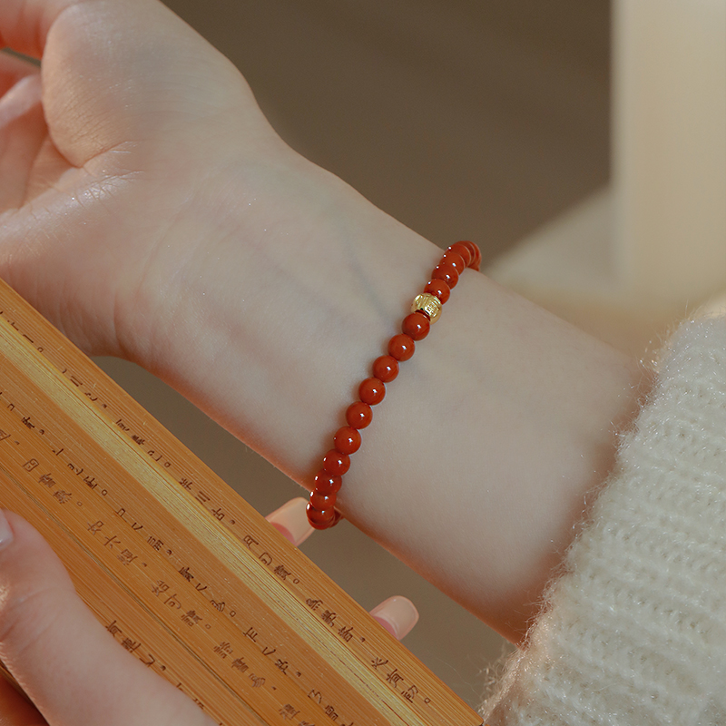 SUMOJEWEL女和田玉手串新中式