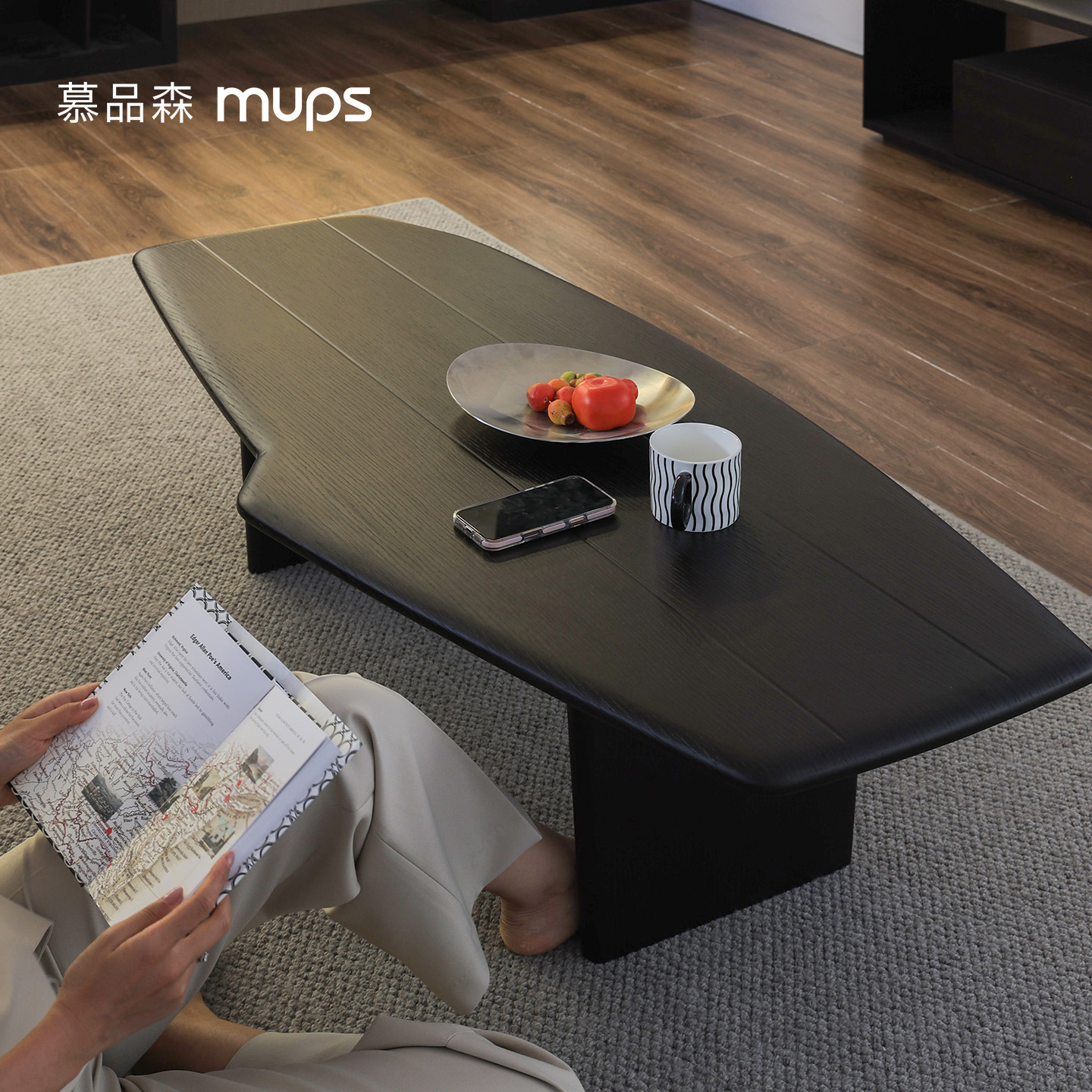 意式极简异形茶几个性茶桌