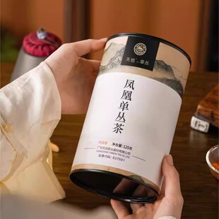 天池1392鸭屎香传承系列【明】凤凰单丛银花香罐装125克单枞茶叶