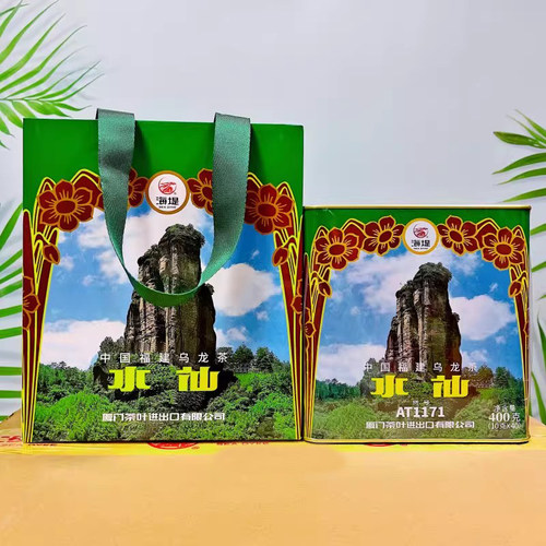 海堤水仙AT1171小泡装茶叶岩茶浓香足火400克/40泡中茶福建乌龙茶