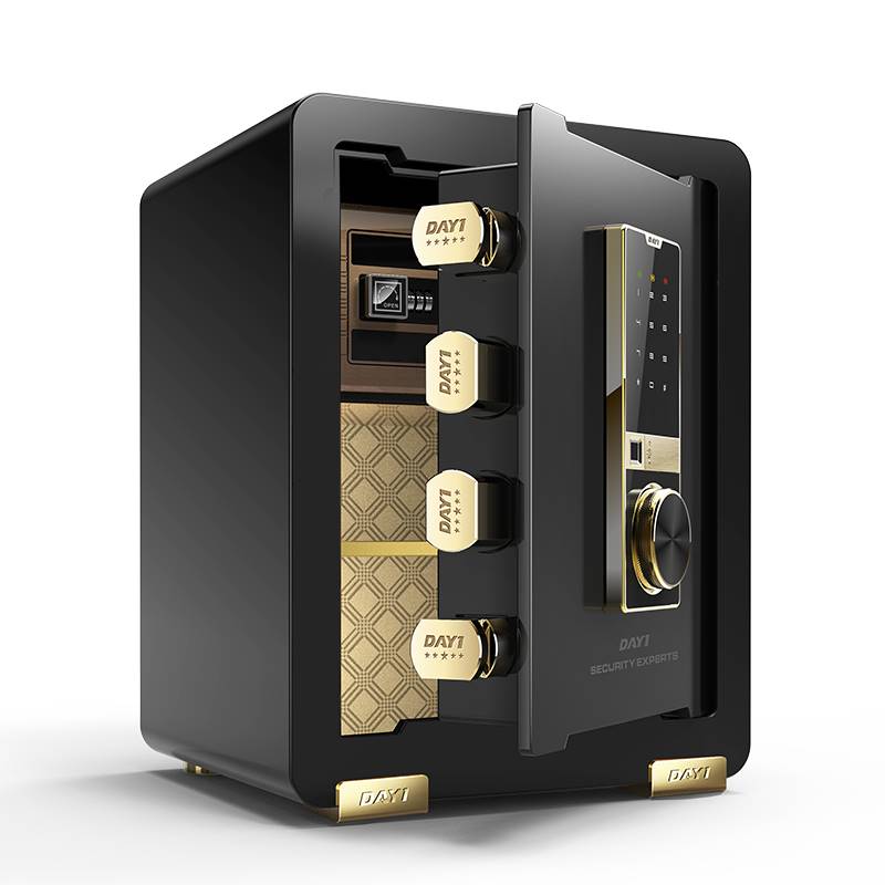 2023新款大一保险柜家用家庭小型迷你45密码指纹防盗保险箱办公室