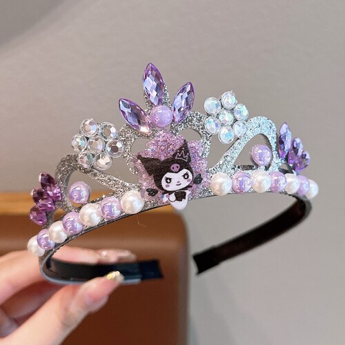 库洛米女童发箍儿童皇冠