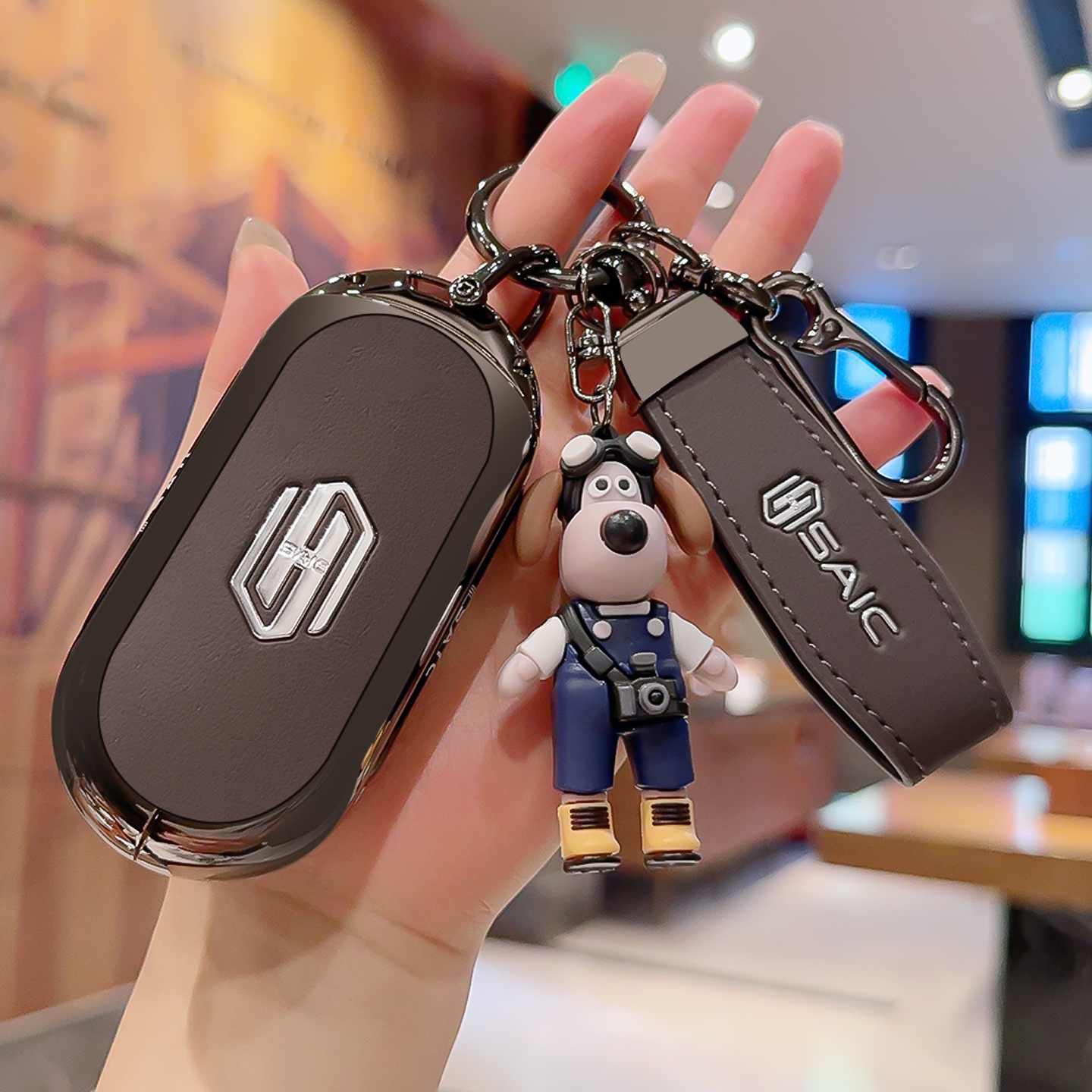 合金真皮高端轻奢尚界钥匙套