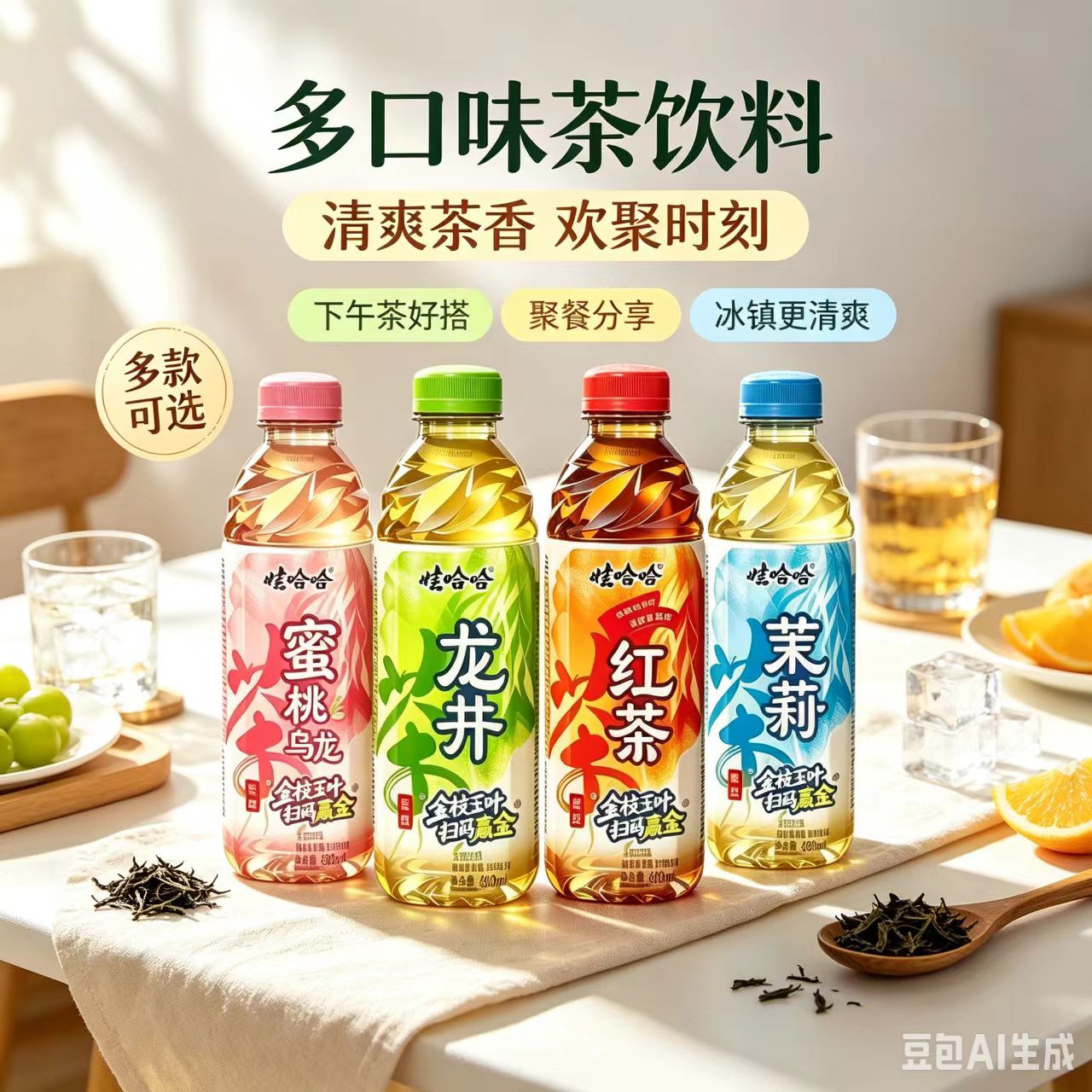 娃哈哈果味红茶饮料500ml*10瓶