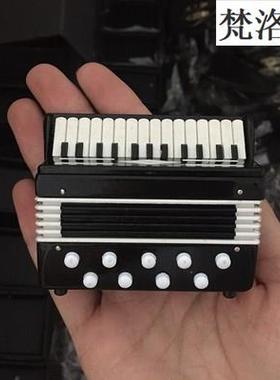 新款迷你手风琴模型摆件手创意手风琴生日礼风具琴挂拍照道物送件