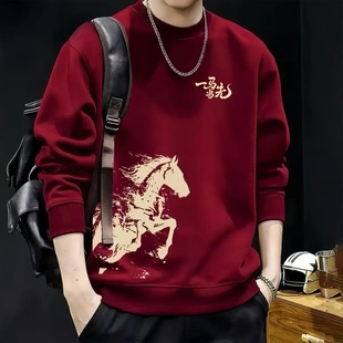 揭阳市揭东区锡场镇爱尚衣库服装店卫衣百搭休闲秋冬时尚男士卫衣