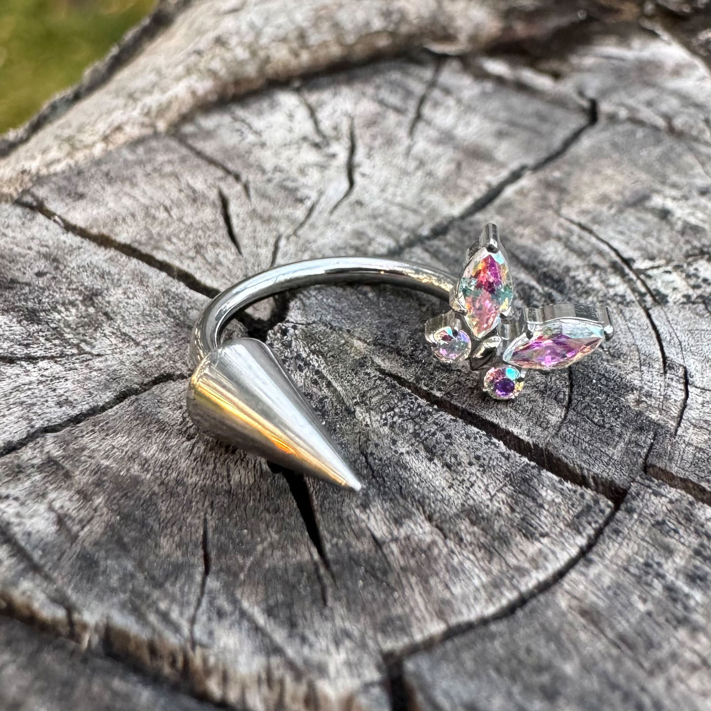 唇环钛合金马蹄环耳骨环耳环M0.9牙口内螺旋CZQY 100177,饰品/流行首饰/时尚饰品新,唇环/唇钉,淘宝优惠券,粉丝福利购,淘宝优惠卷