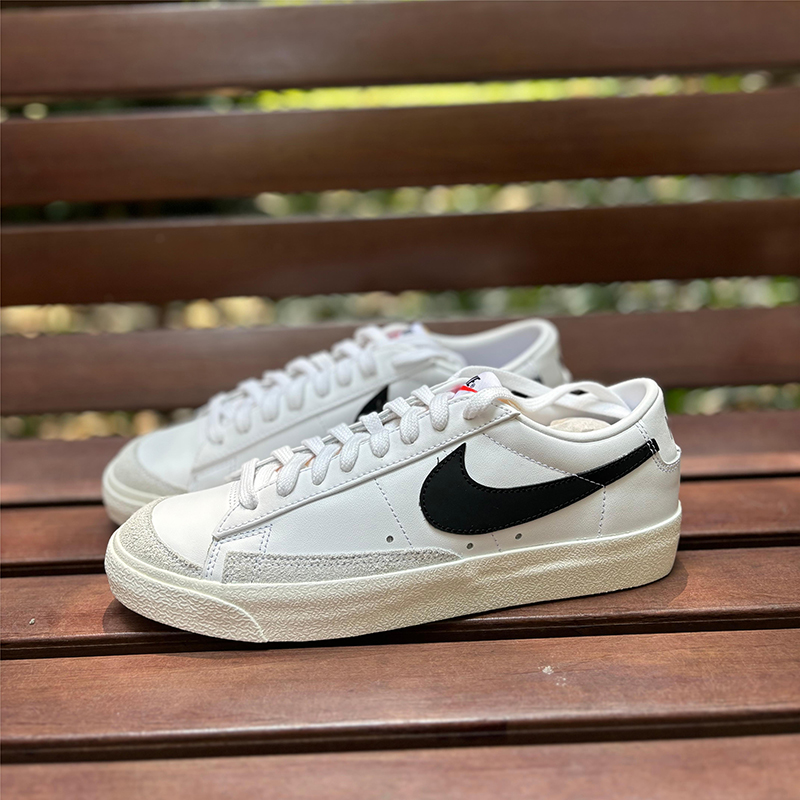Nike耐克BLAZER LOW’77 男款经典开拓者低帮百搭板鞋 DA6364-101
