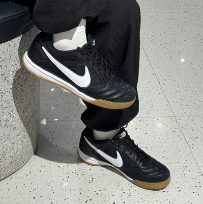 耐克Nike Gato IC Black Gum牛筋底柔软舒适室内足球鞋HQ6019-001