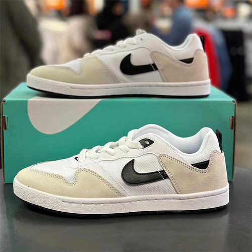 NIKE耐克SB Alleyoo男女同款透气低帮滑板休闲潮流板鞋CJ0882-100