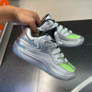 耐克KD 18 EYBL EP 防滑耐磨 低帮 篮球鞋 男款 银灰色IF2518-001