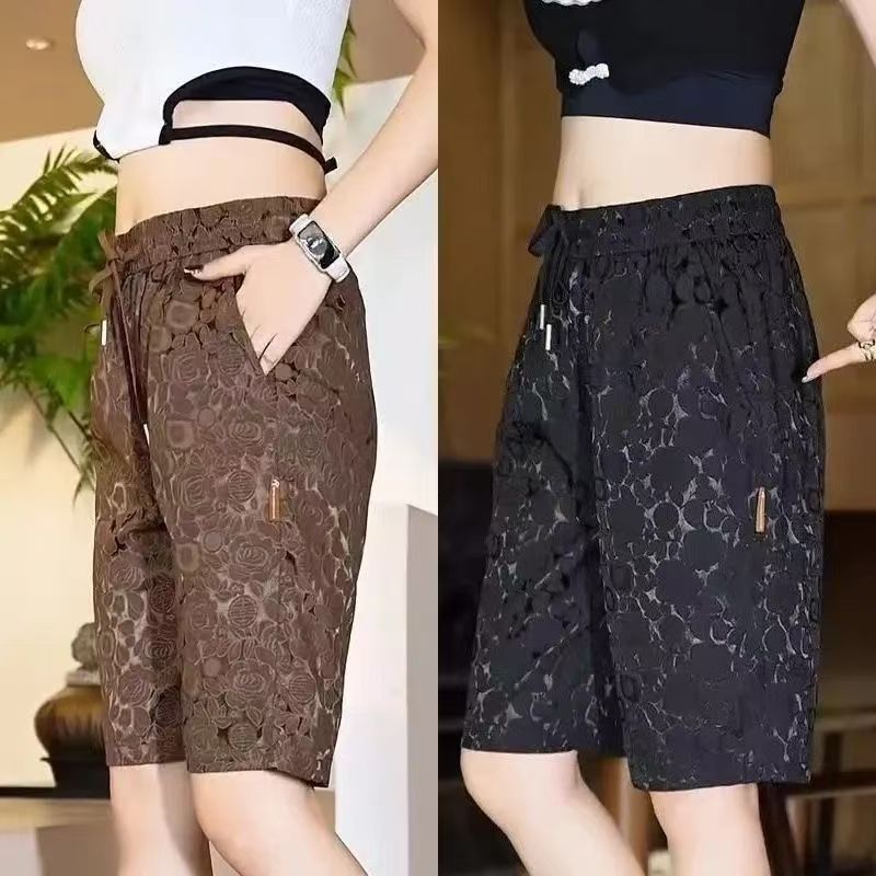 夏季冰丝休闲短裤男INS潮流外穿
