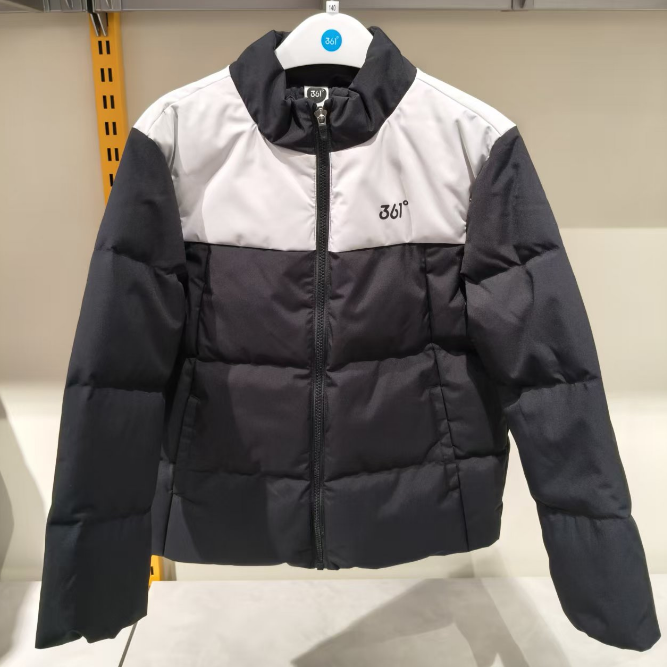 商超同款361度童装正品25冬季新款男童中大童小童保暖加厚羽绒服