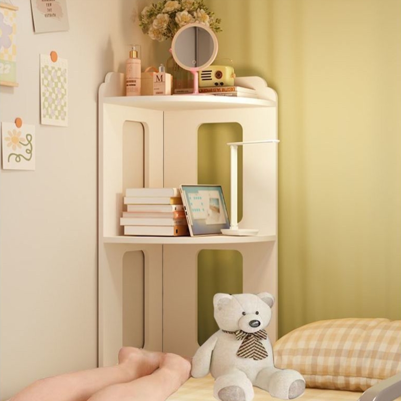 学生宿舍床角置物架床头多层隔板柜寝室上下铺墙边转角书桌收纳架