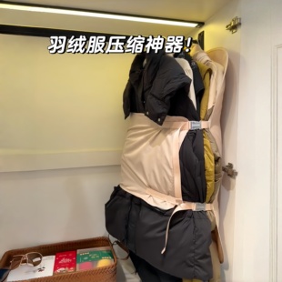衣服压缩收纳板免抽真空压压板收纳神器可折叠衣物防尘罩布艺挂式