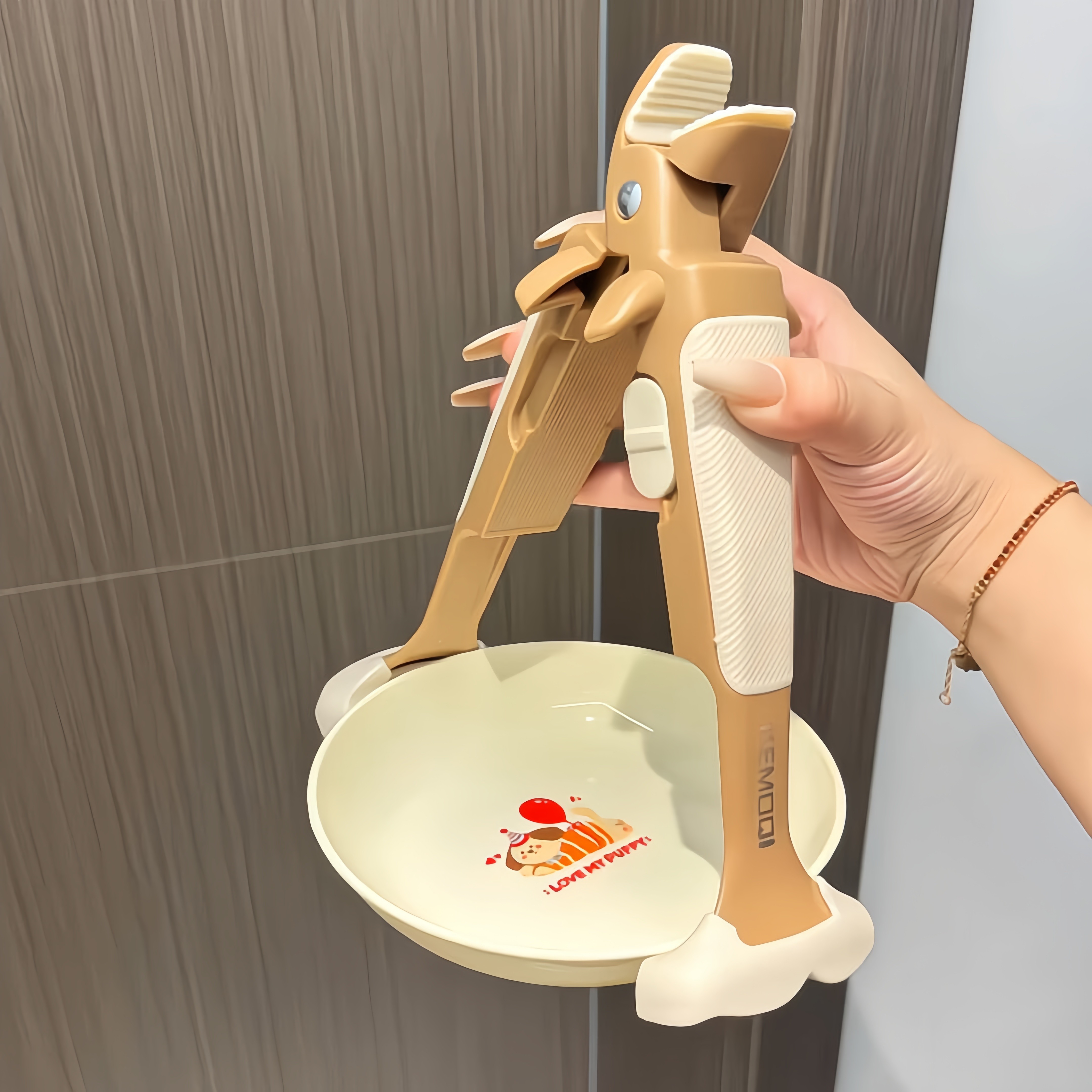 防烫夹碗神器家用厨房烤盘蒸锅隔热耐高温防滑多功能二合一防烫夹