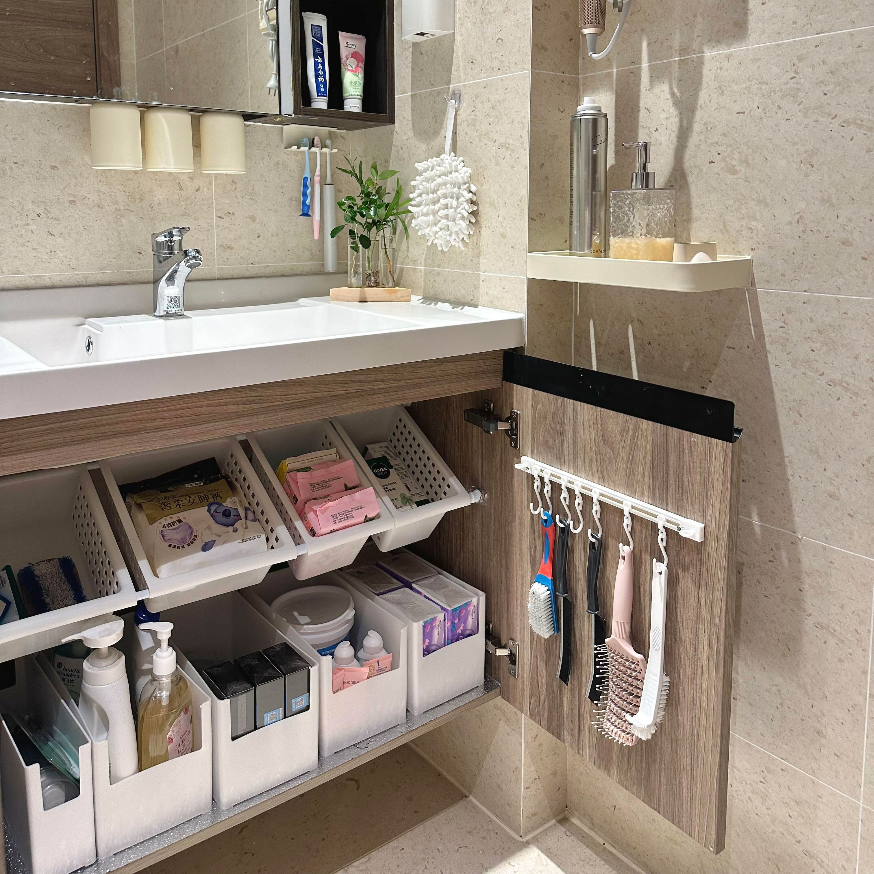 浴室零零碎碎的物品到底怎么收纳