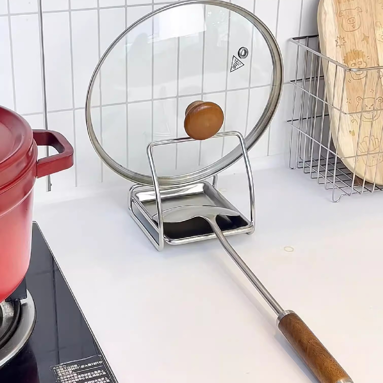 炒菜铲架，台面省空间收纳神器！