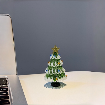 这个琉璃圣诞树，有亿点精致~